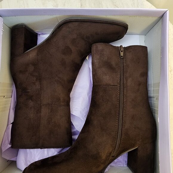 Madden Girl Monicaa Block-Heel Dark Chocolate 7.5M - C008 - Picture 8 of 10